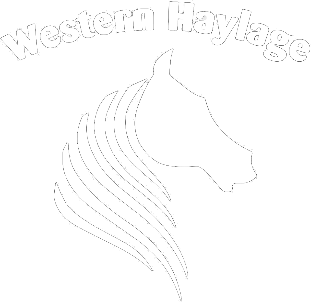 Weston Haylage logo White